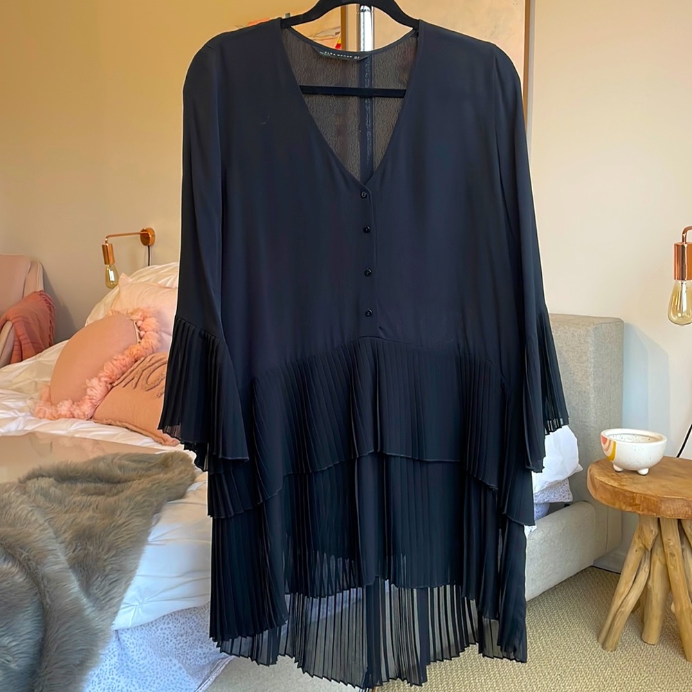Black Zara dress